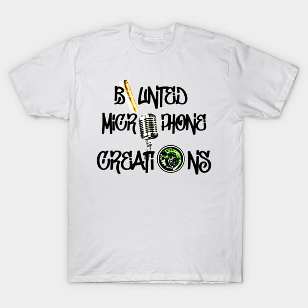 Golden Era Hip Hop Edition - BMC's Blunted Microphone Creations T-Shirt by Veritè Kulture Vulture T-Shirts & Apparel